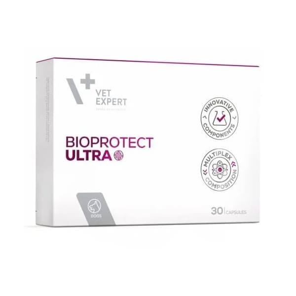 VetExpert BioProtect Ultra probiotikas kapsulas suņiem N30